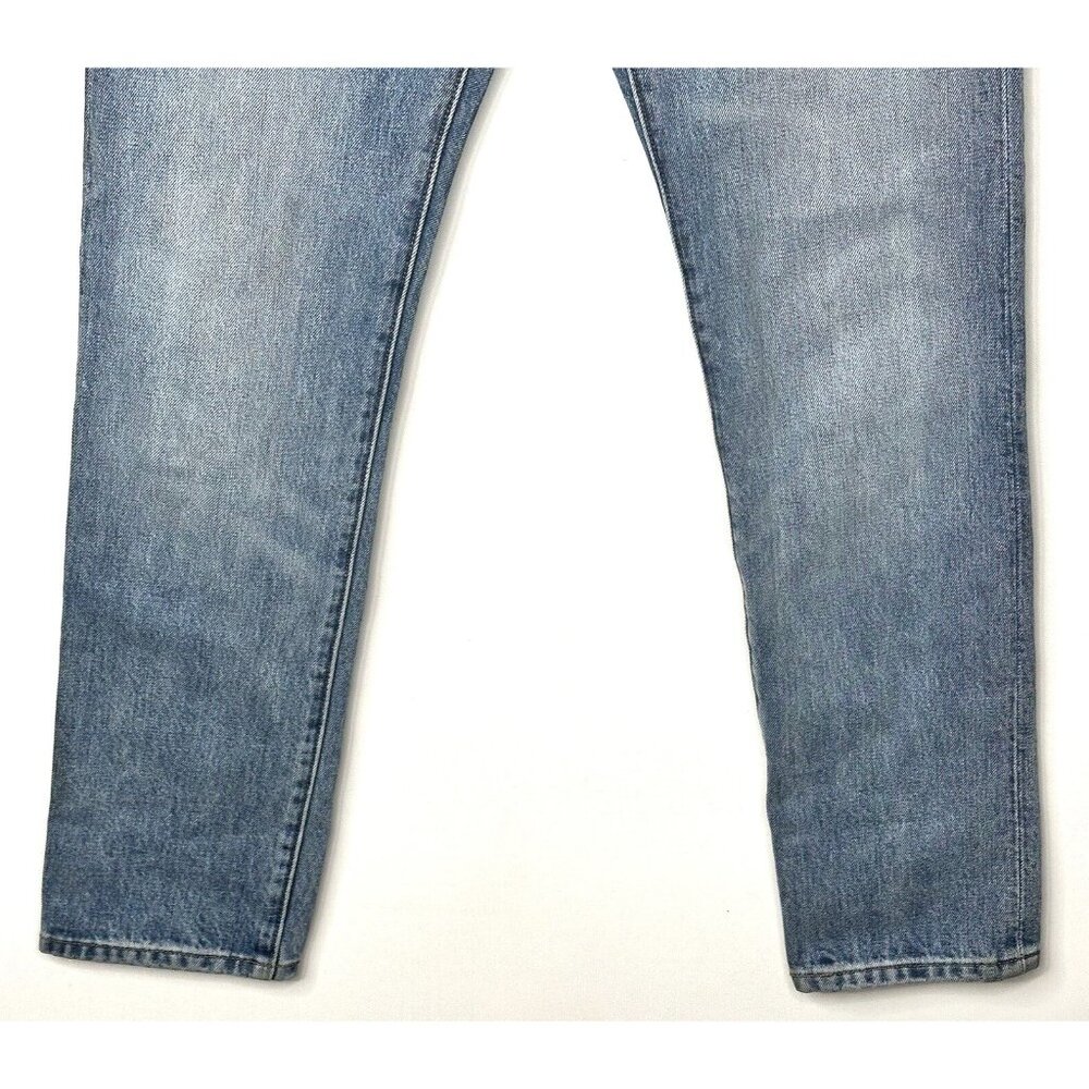 Levi's Super Mario Womens Jeans 501 Original Cropped Light Wash Blue W 26 x L 30 - Picture 4 of 16